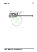 Skoda Superb 3 - dilenska prirucka 2015 - Elektrická_zařízení 